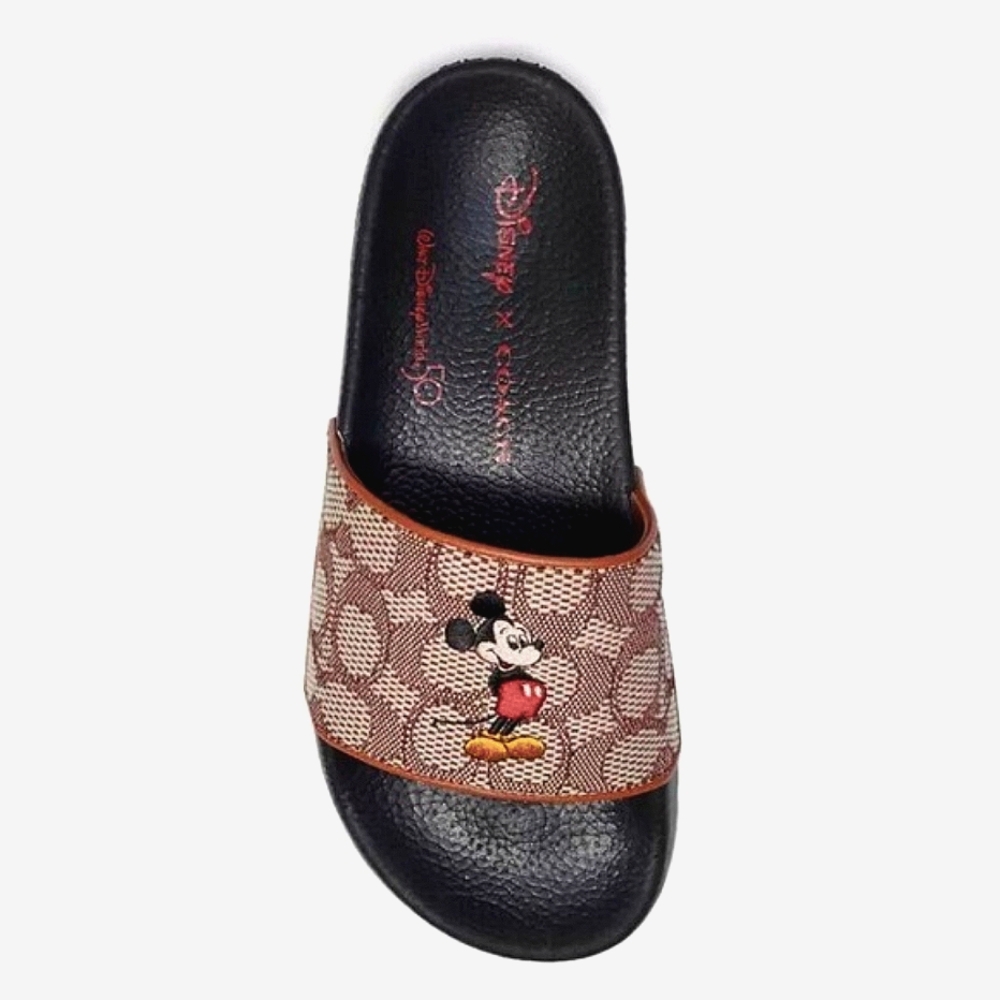 Disney Coach slide sandals